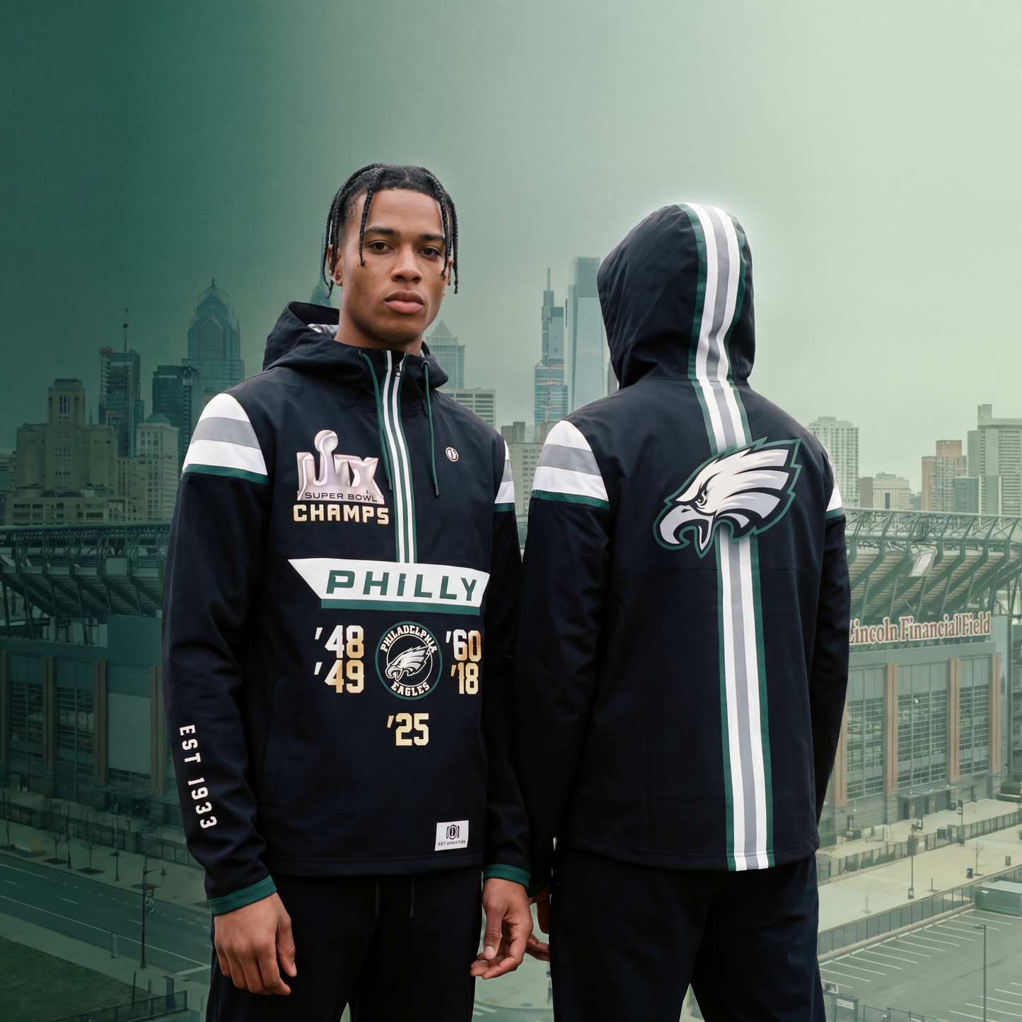 Eagles SB LIX Pullover